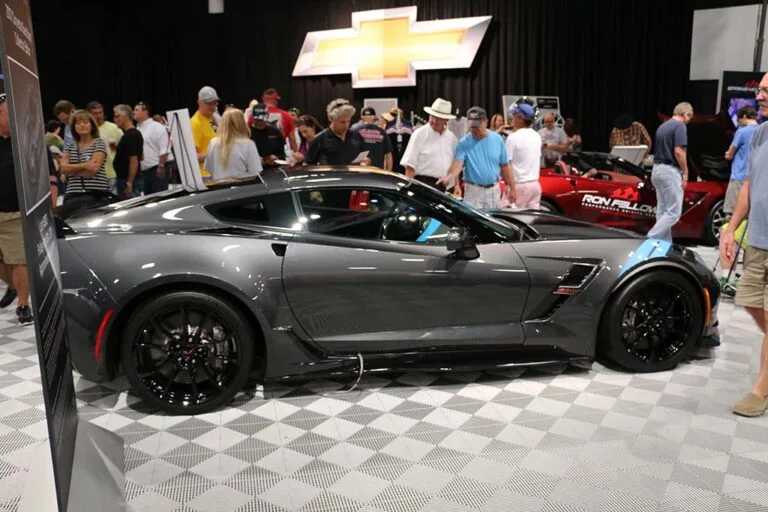 Barrett-Jackson auction of the first production Collector Edition, 2017. The car on display was the pre-production prototype.